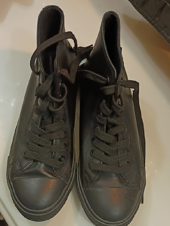 Converse All Stars Other - Converse Black Leather SPC High Top Men's Sz 7.5  Women's 9